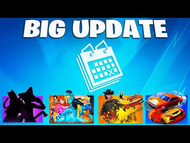 Fortnite BIG Update EVERYTHING to Expect (Super Style, Midas FREE Rewards, Collabs, NEW Pass & More)