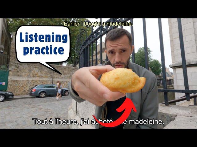 Easy French in Paris Listening Practice  | Episode 8 (FR/EN Subtitles) Native French listening