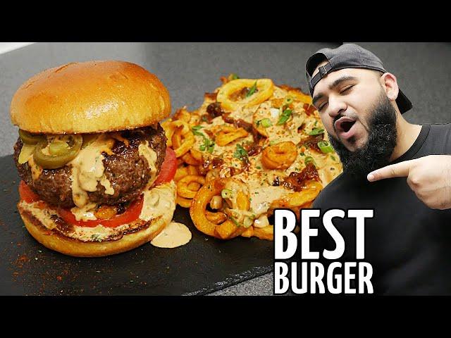 THE BEST BURGER EVER! JUICY LUCY BURGER