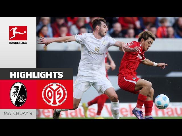 Luckypunch Remains Off | SC Freiburg - 1. FSV Mainz 05 0-0 | Highlights | MD 9 – Bundesliga 2024/25