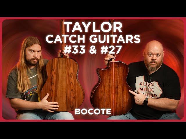 Breaking Down the Beauty of Bocote with Custom Taylor Catch Guitars!