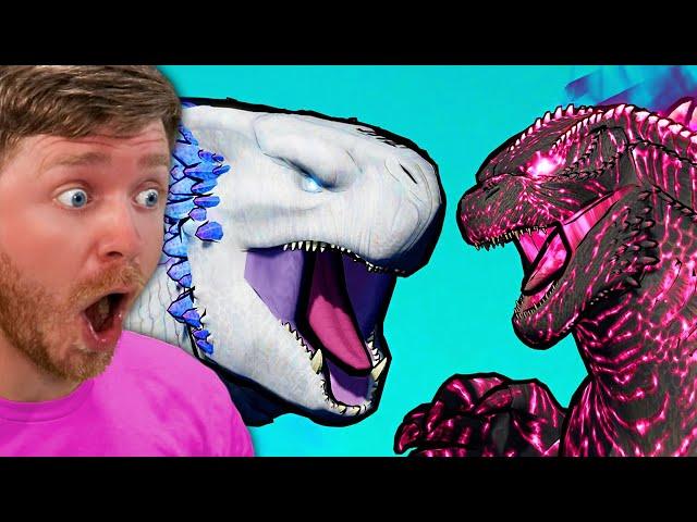 Reacting to TITANUS SHIMO vs EVOLVED GODZILLA!