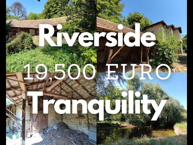 Riverside Property in rural Bulgaria, very close to city of Veliko Tarnovo! (SOLD!)