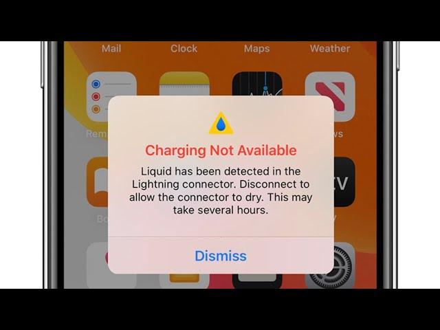 Lightning Su Algılama / İphone a su kaçma durumu