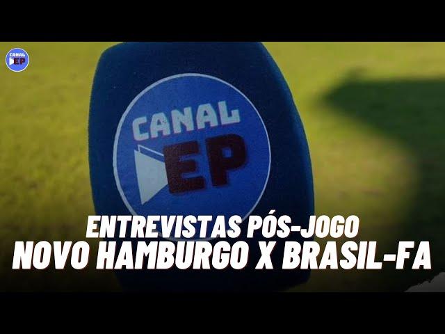 ENTREVISTAS PÓS-JOGO AO VIVO E COM IMAGENS | NOVO HAMBURGO X BRASIL DE FARROUPILHA | 07/06/25