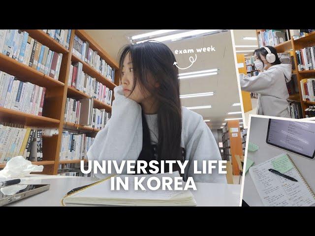 [University Life in Korea] 아싸 복학생의 시험기간 일상 ..‍