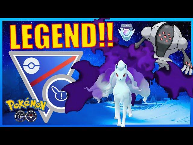 I HIT LEGEND WITH SHADOW ALOLAN NINETALES!! | POKÉMON GO BATTLE LEAGUE