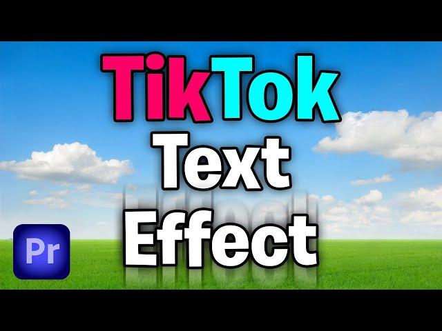 How To Make Viral TikTok Text in Premiere Pro