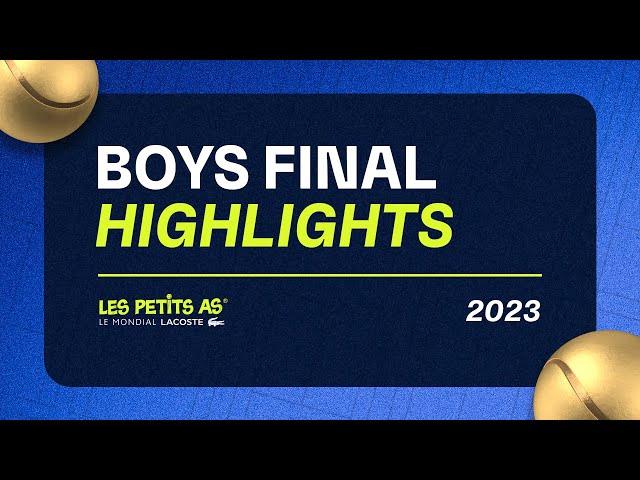 Les Petits As 2023 | Boys Final Highlights