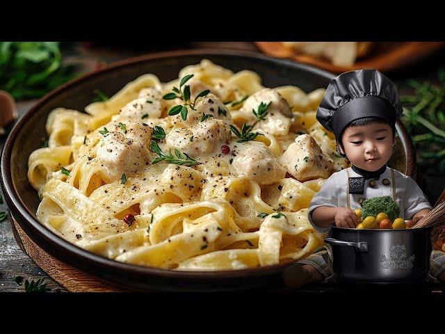 Chicken Fettuccine Alfredo | Best Recipe