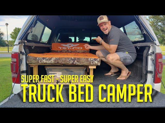 Truck Bed Camper - Easiest on YouTube