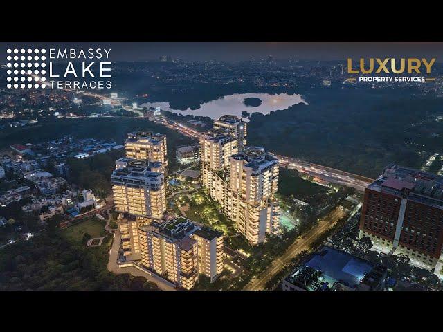 Experience LUXURY Living at Embassy Lake Terraces 3/4 & 5 BHK Apartments | Best Apartments for sale