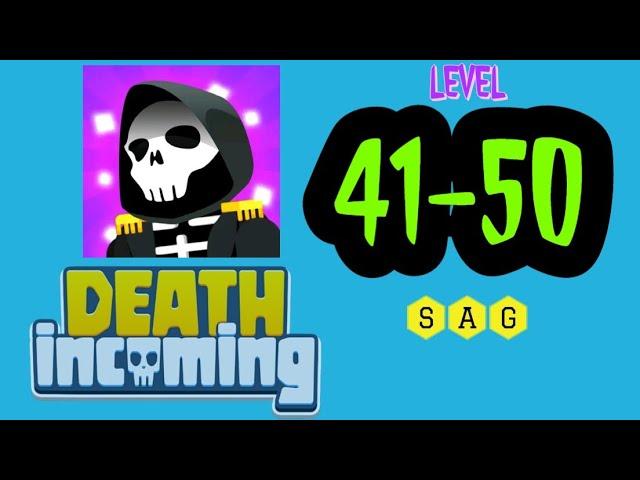 Death Incoming! level 41 42 43 44 45 46 47 48 49 50 answers gameplay