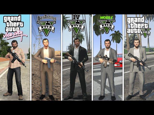 Evolution Of Michael De Santa in GTA GAMES