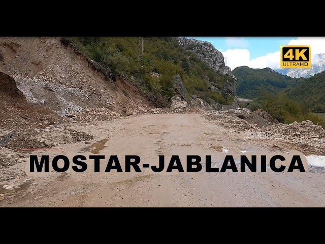 Pogledajte stanje ceste između Mostara i Jablanice. Ponedeljak 7.10.2024.