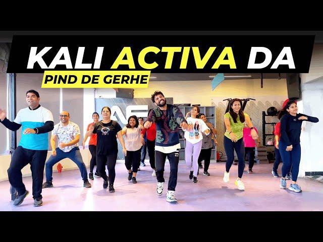 Kali Activa Da Dance | PIND DE GHERE Dance | Bhangra Dance Workout | FITNESS DANCE With RAHUL