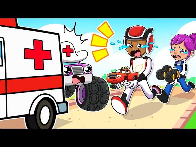 AJ DAILY LIFE, Praying For Healing For Blaze!.. ? - Blaze and the Monster Machines Animation