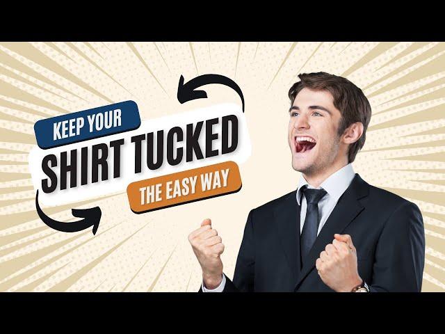 Shirt Stays for Business Professionals: TCKYOU's Ultimate Solution