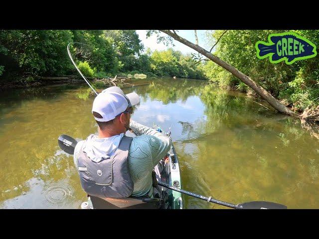 Real Summer Creek Kayaking!!