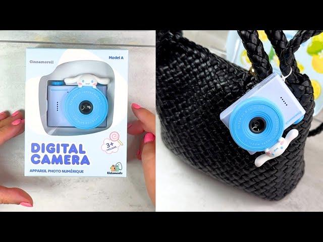 UNBOXING KIDAMENTO CINNAMOROLL MINI DIGITAL CAMERA | HOW TO USE