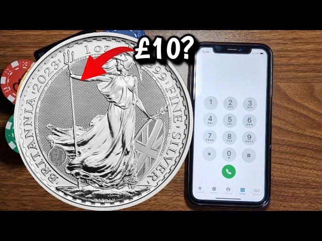 I Tried to sell 1oz Silver Britannia to Coin Shops... Shocking Results!!!