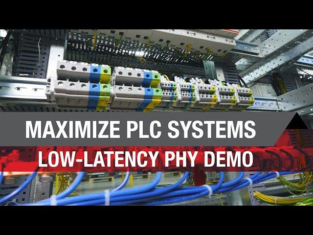 Enable low-latency EtherCAT systems: Ethernet PHY demo