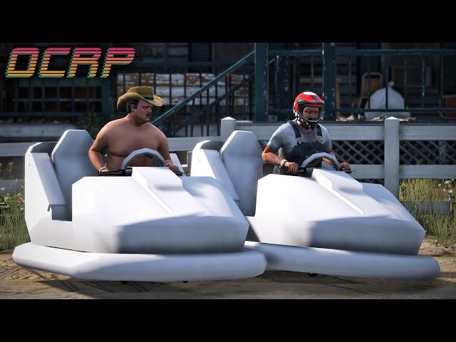 Got My Head Stuck in a Bumper Car in GTA RP | OCRP