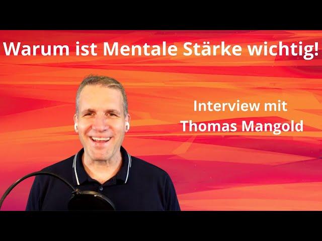 Interview mit Thomas Mangold / Mentale Stärke / Zeitplanung / SPORT-MENTALTRAINING-MASTERCLASS