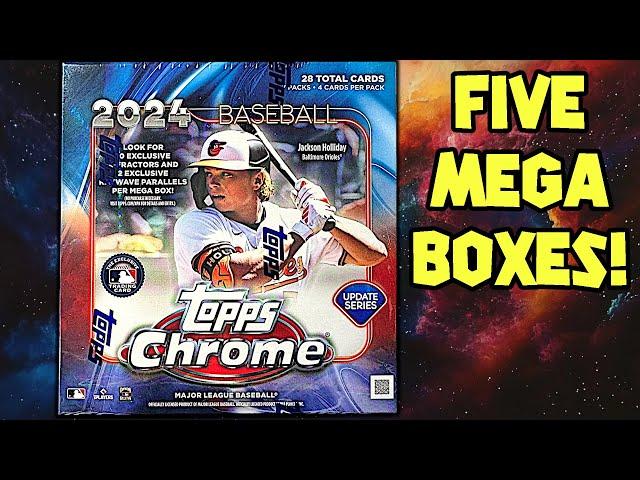 2024 Topps Chrome Update Mega Boxes Case Break PART TWO!