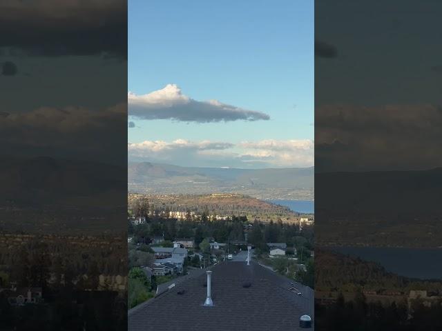 Cool evening! #viralvideo #weather #shortvideo #video #vlog #nature #westkelowna #britishcolumbia