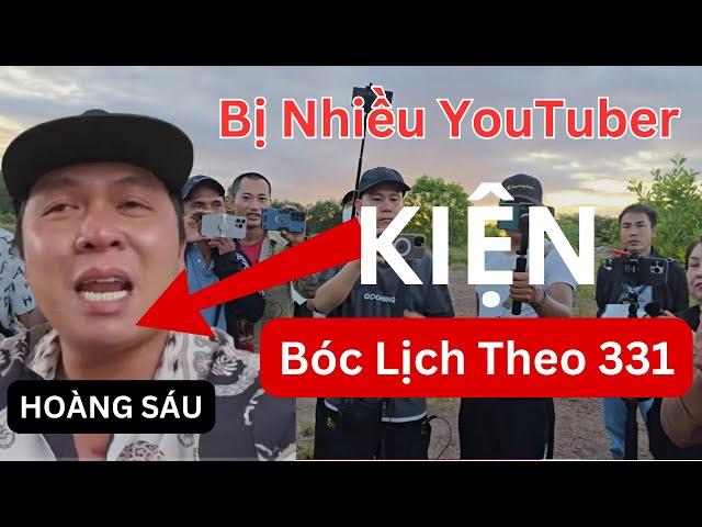 Hoàng Sáu bị kiện theo điều 331 chuẩn bị vô khám