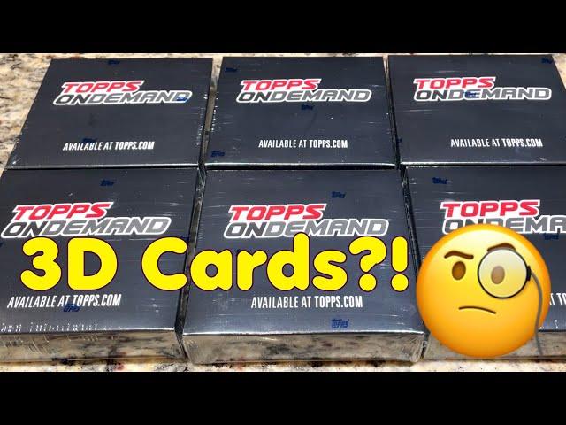 NEW RELEASE!  2021 TOPPS 3D BASEBALL CARDS!