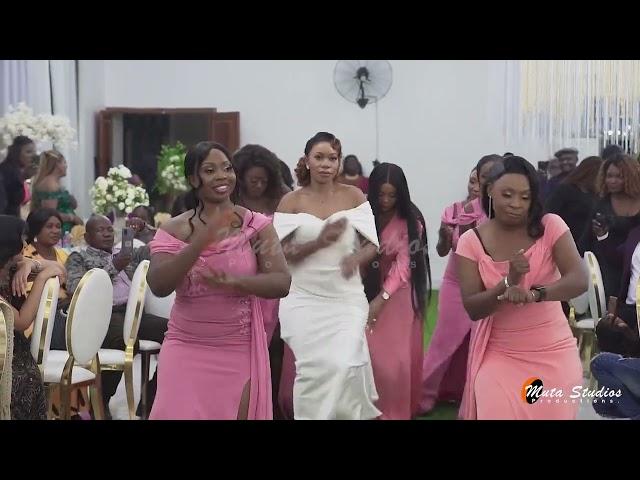 When the bride she’s a whole vibe#wedding #dance #love #africa