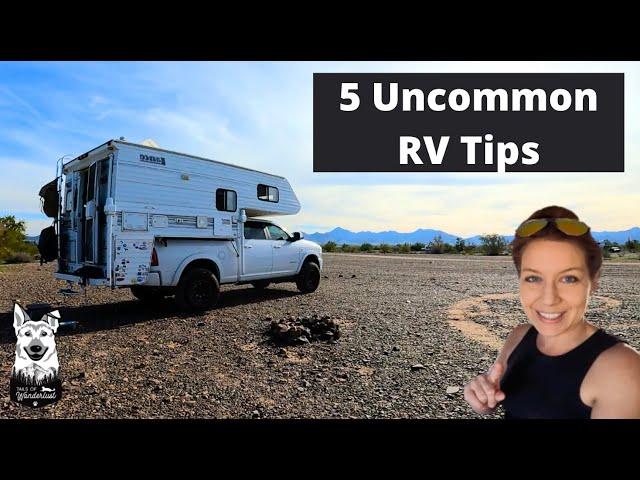 Discover 5 Surprising Rv Hacks For Your Camping Adventure | Truck Camper Adventures