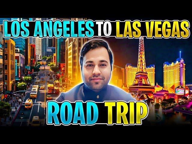 The Most Epic Road Trip LA to Las Vegas 4k EP 1