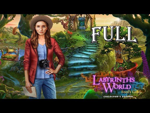 Labyrinths of The World 10: Fools Gold FULL Game Walkthrough Let's Play -  ElenaBionGames