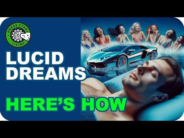 3 x EASY S T E P S "How to Achieve Lucid Dreaming Naturally"  I  NO DRUGS