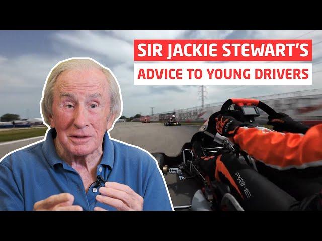 Sir Jackie Stewart's Advice To Young Drivers | RRDC Legends