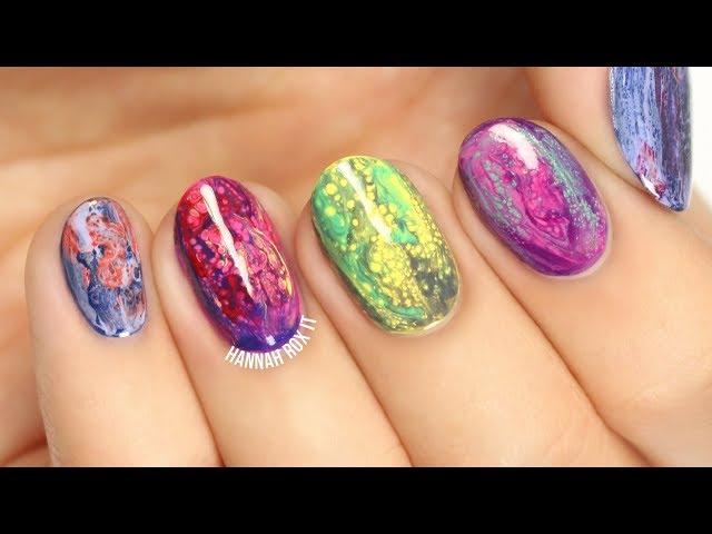 Fluid Nail Art // Testing Sinful Colors Transforming Top Coats!