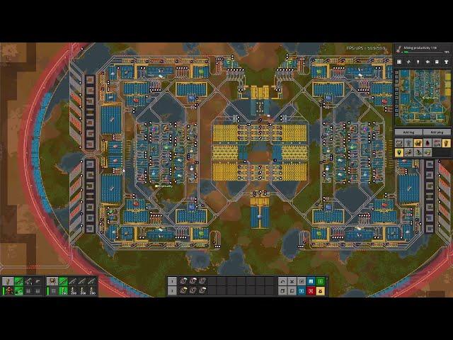 Factorio Base Tour - Ellipticality's Smart, Belt Based Distribution Core Factory