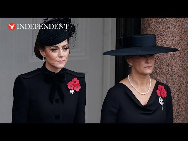 Princess of Wales attends Remembrance Day Cenotaph ceremony