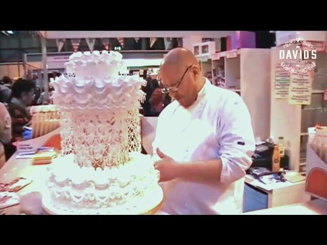 CAKE DECORATING PIPING TECHNIQUES AT CAKE INTERNATIONAL BIRMINGHAM NEC - TV SHOWREEL 2022