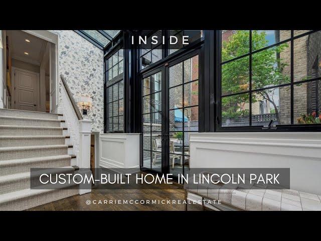 INSIDE A CUSTOM BUILT HOME IN LINCOLN PARK, CHICAGO