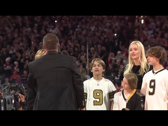 Drew Brees inducted into Saints Hall of Fame