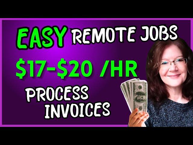 PERFECT FOR BEGINNERS ! Easy Entry Level, No Experience Needed, AP/AR Work From Home Jobs