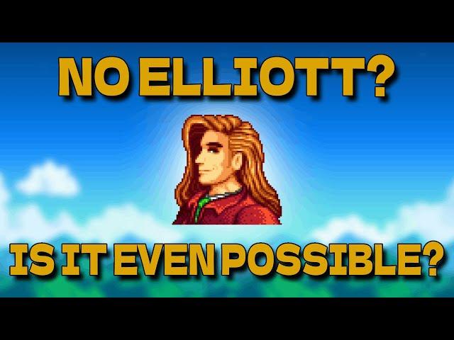 Beating Stardew Valley Without Elliott