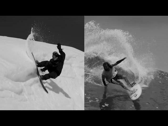 Victor Daviet - William Aliotti SNOW /SURF COLLAB  WAVE