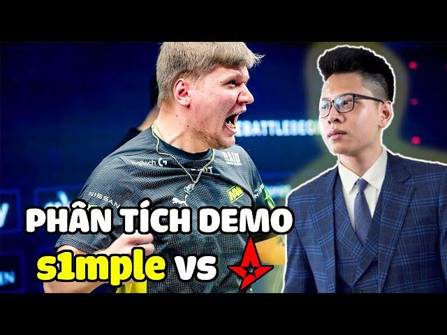 Phân tích demo "s1mple" bán hành Astralis