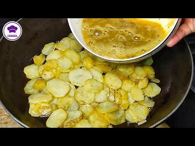 Egg and Potato Recipe | Yummy and Quick Breakfast | Cooking with Sabeera