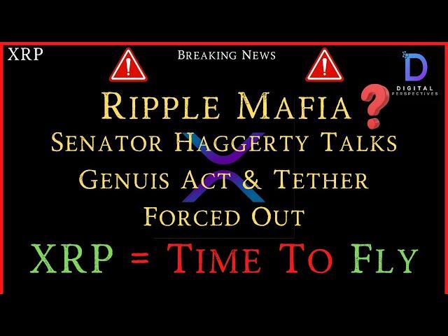 XRP- Ripple Mafia? - Senator Haggerty Talks Genuis Act & Tether Forced Out -  XRP = Time To Fly